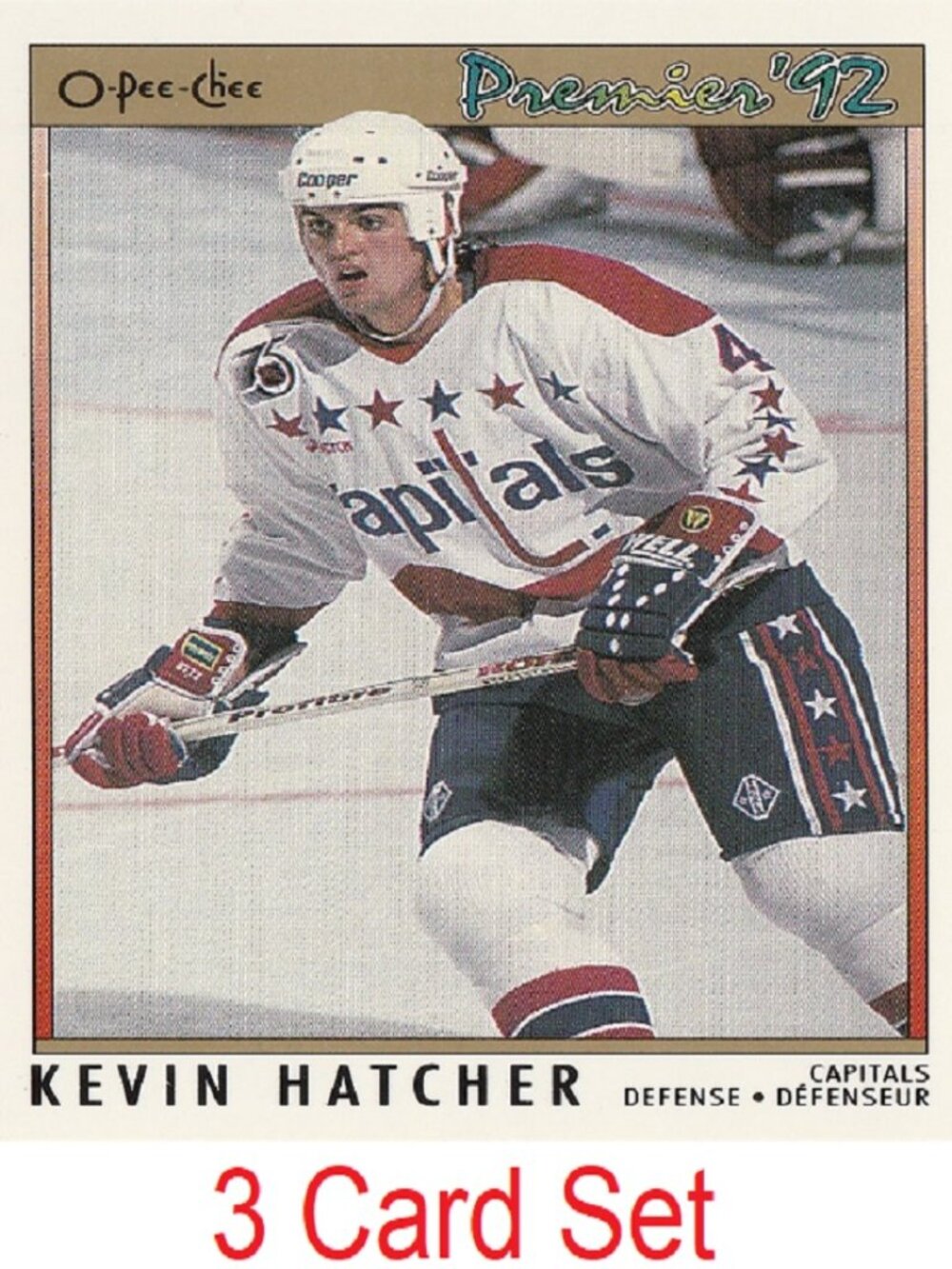 Kevin Hatcher Hockey Card Collection